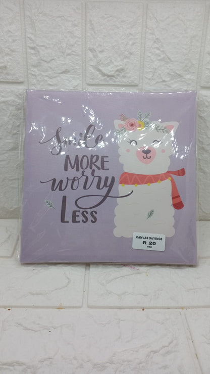CANVAS SAYINGS