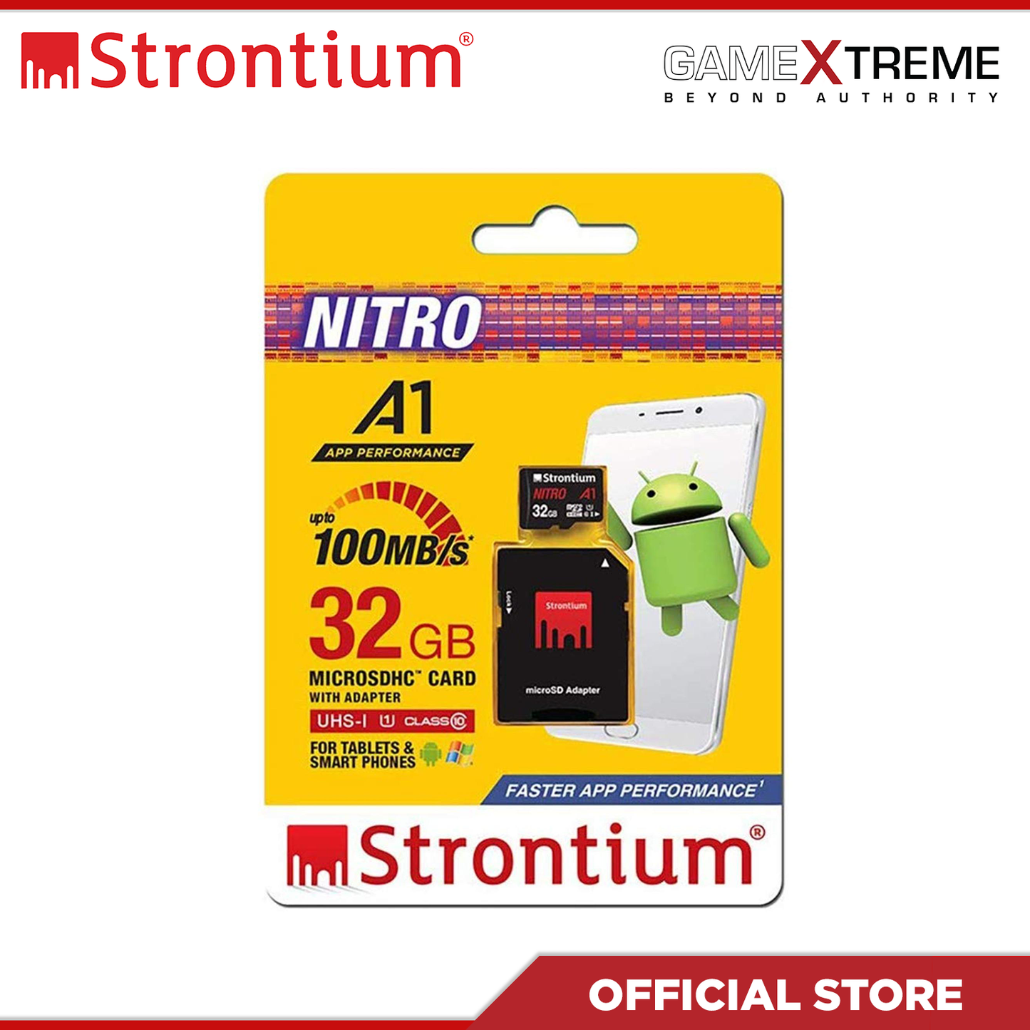 STRONTIUM 32GB MICRO SD CLASS 10