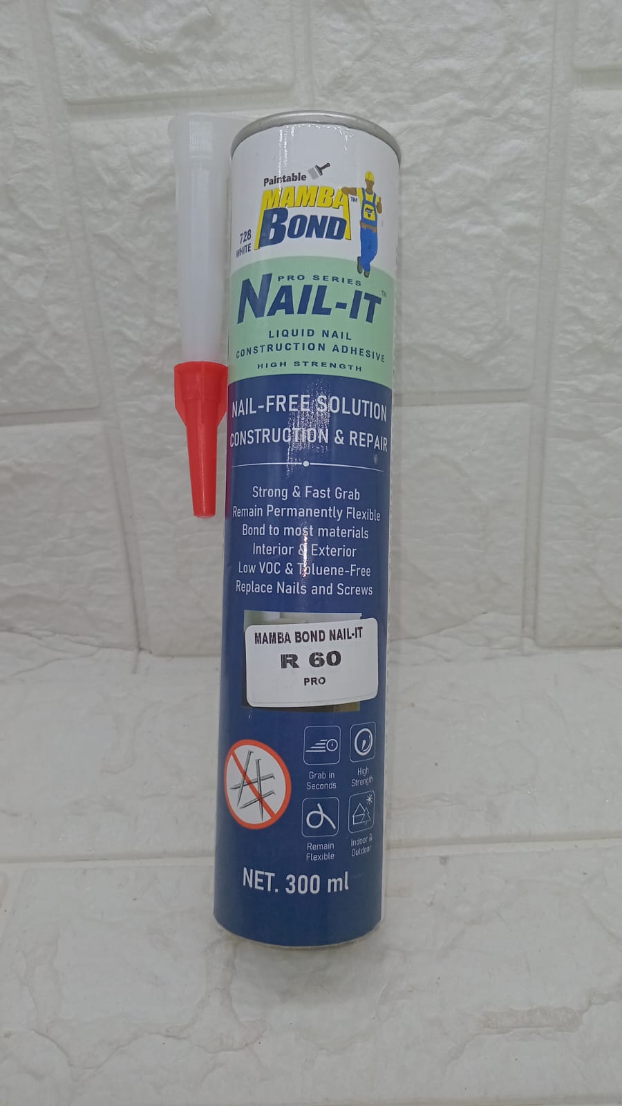 LIQUID NAIL CONSTRUCTION ADHESIVE