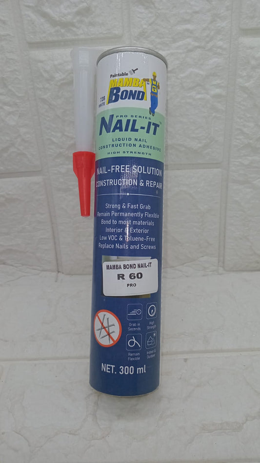 LIQUID NAIL CONSTRUCTION ADHESIVE
