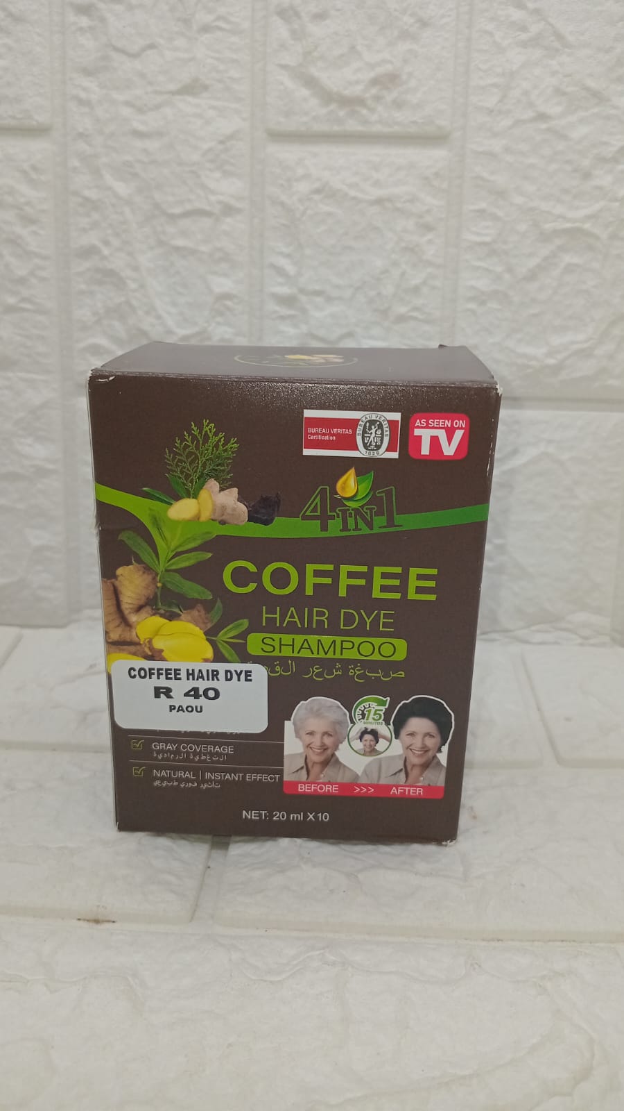 COFFEE HAIR DYE