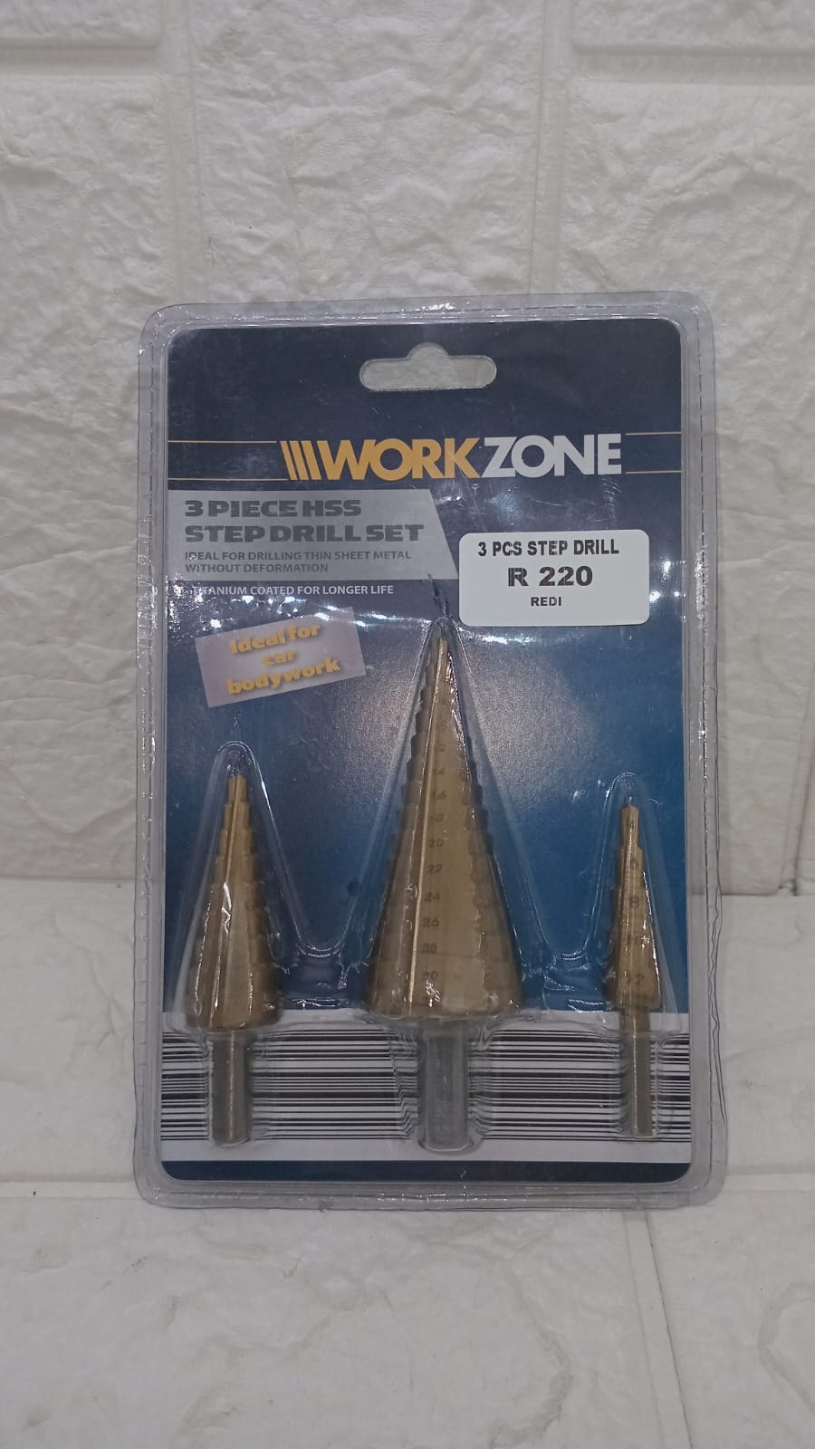 3PCS STEP DRILL