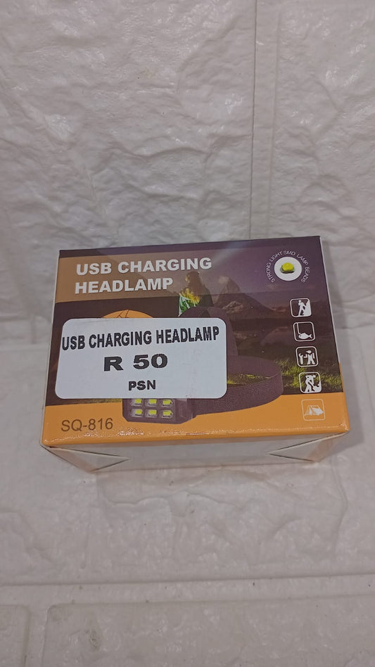 USB CHARGING HEADLAMP