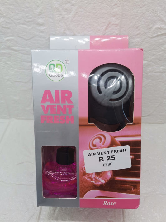 AIRVENT CAR FRESHENERS ROSE