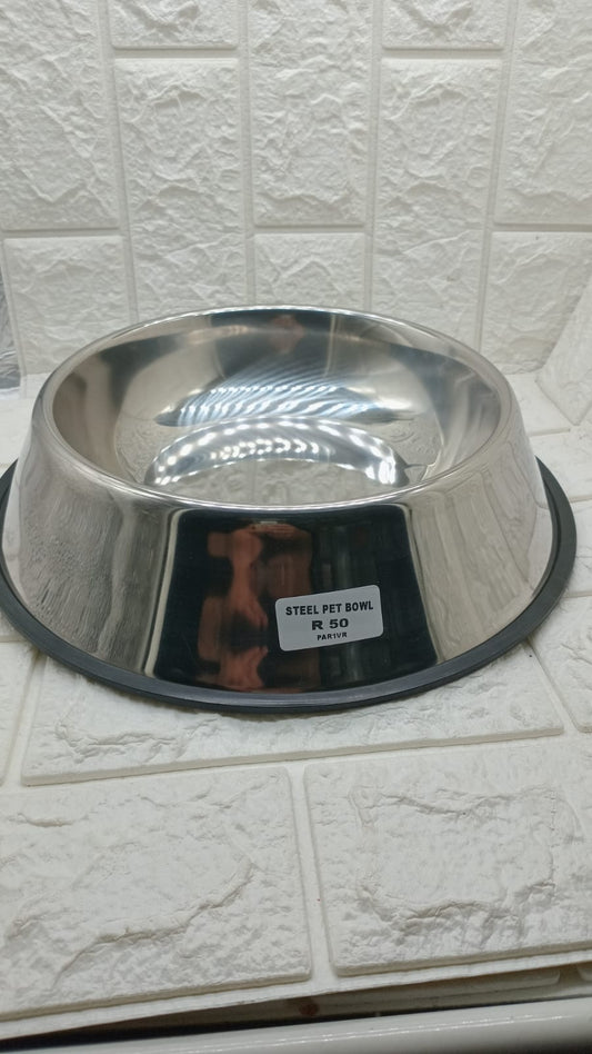 STEEL PET BOWL