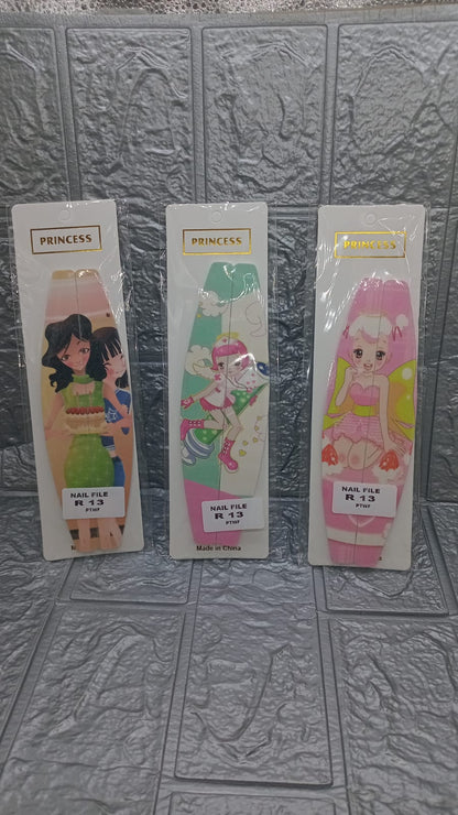 PRINCESS NAIL FILES