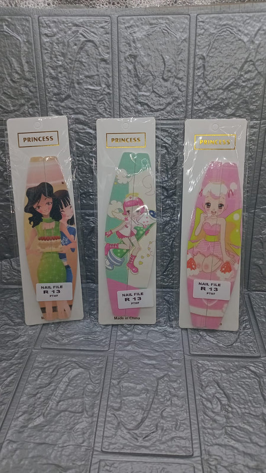 PRINCESS NAIL FILES
