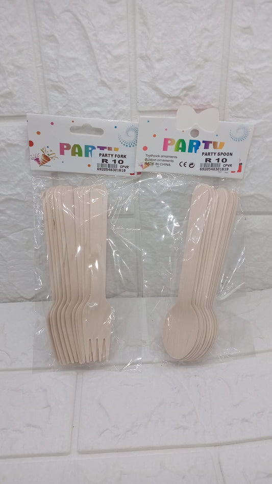 PARTY FORKS/SPOONS