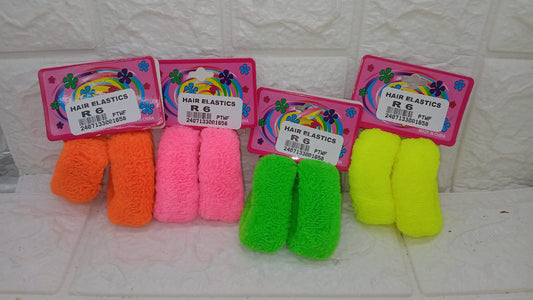 2 PIECE HAIR ELASTICS