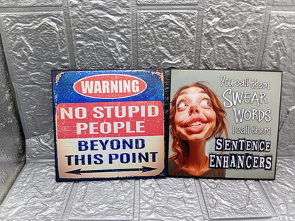 SMALL SIGN BOARDS