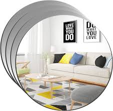 STICK ON MIRRORS -ROUND 25 CM