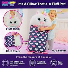 FLUFFY PET PILLOW CASE- ASSORTED CHARACTER