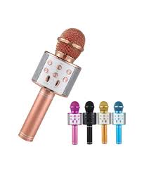KARAOKE HANDHELD MICROPHONE WITH BUILT IN SPEAKER
