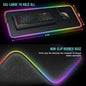 RGB NON SLIP MOUSE PAD 51CM X 12XCM