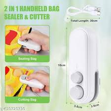 2IN1 PLASTIC BAG SEALER -PORTABLE