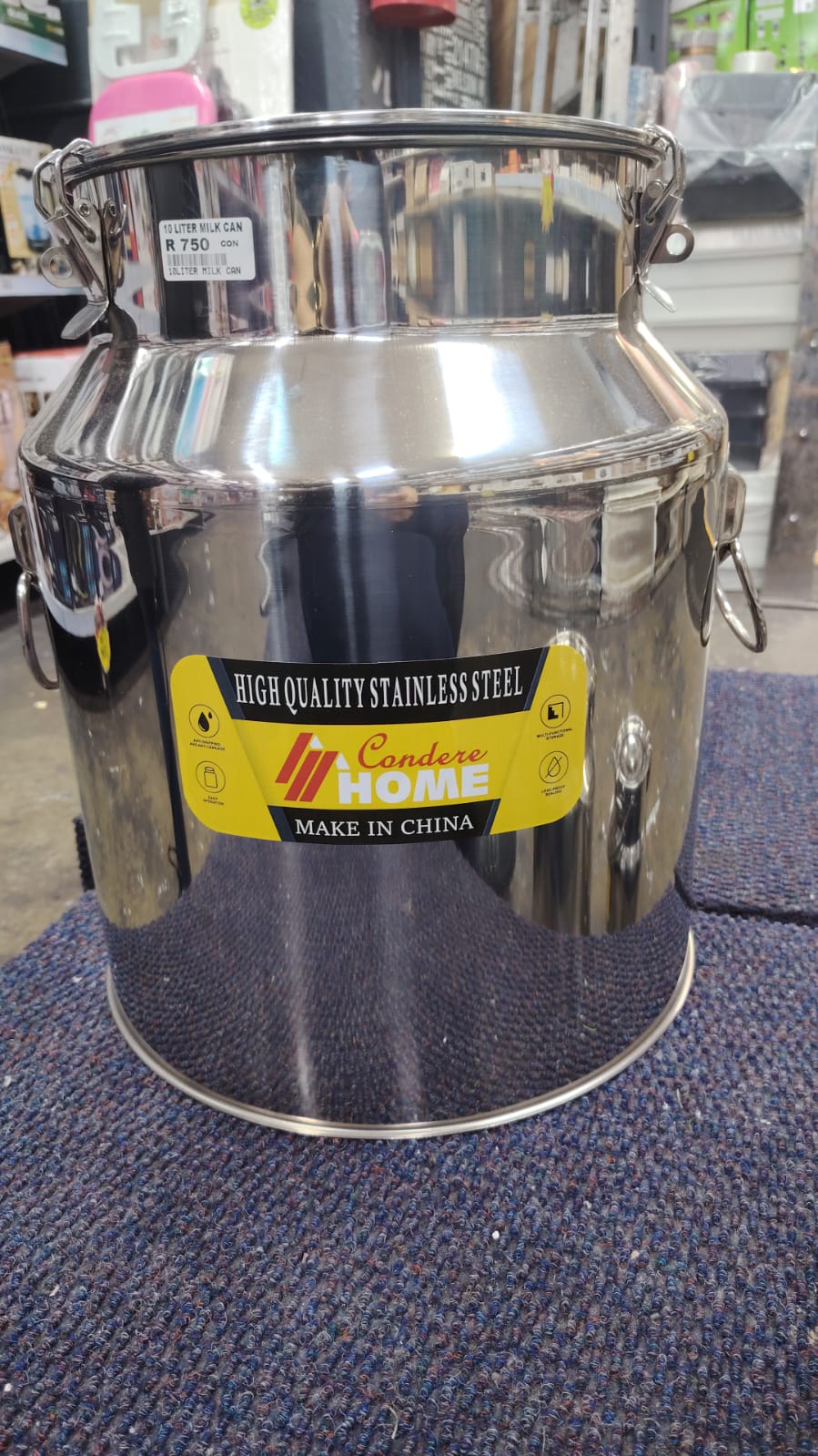 10 LITER MILK CAN