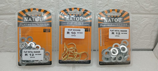 HOOKS AND WASHERS