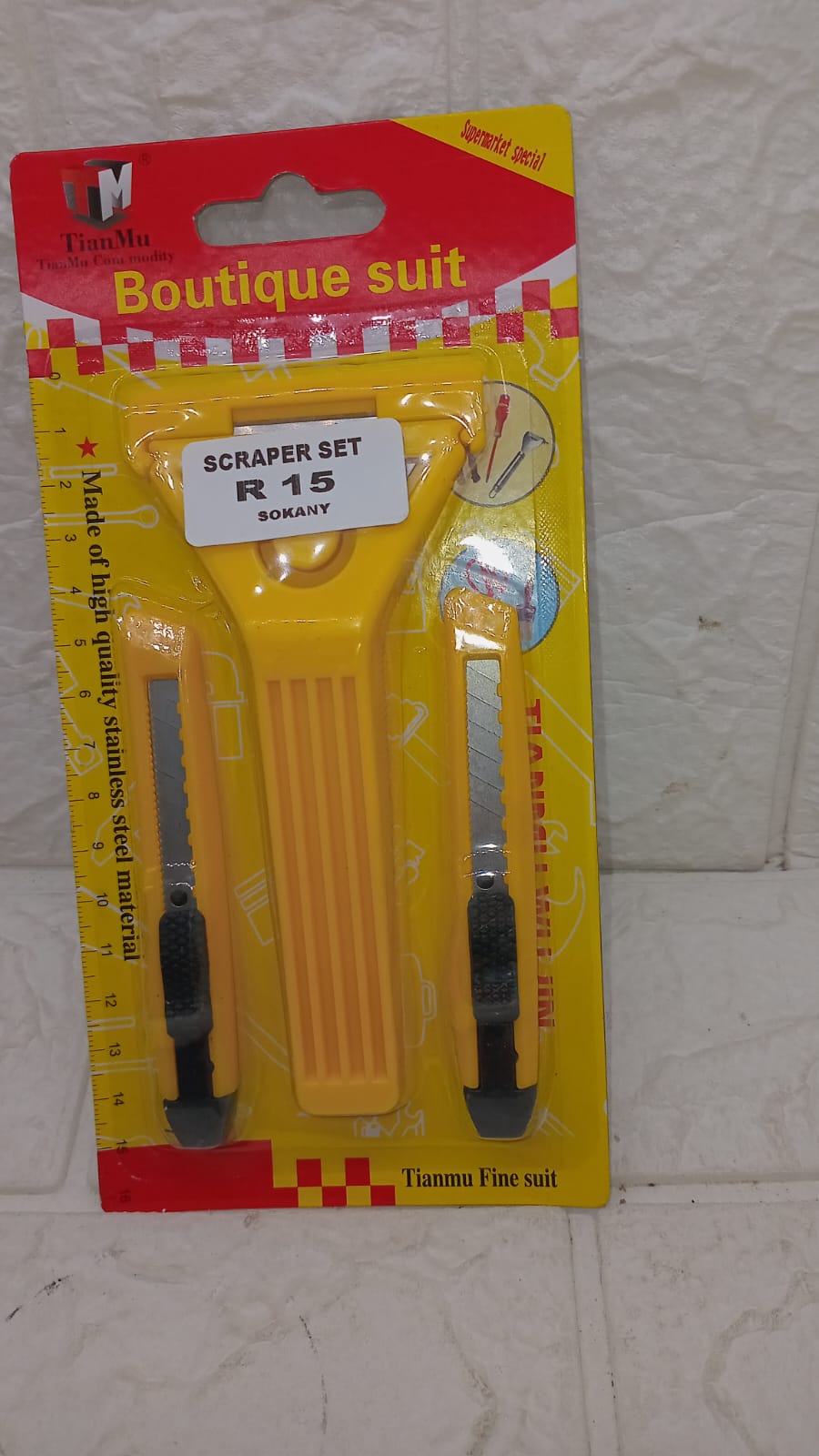 SCRAPER SET