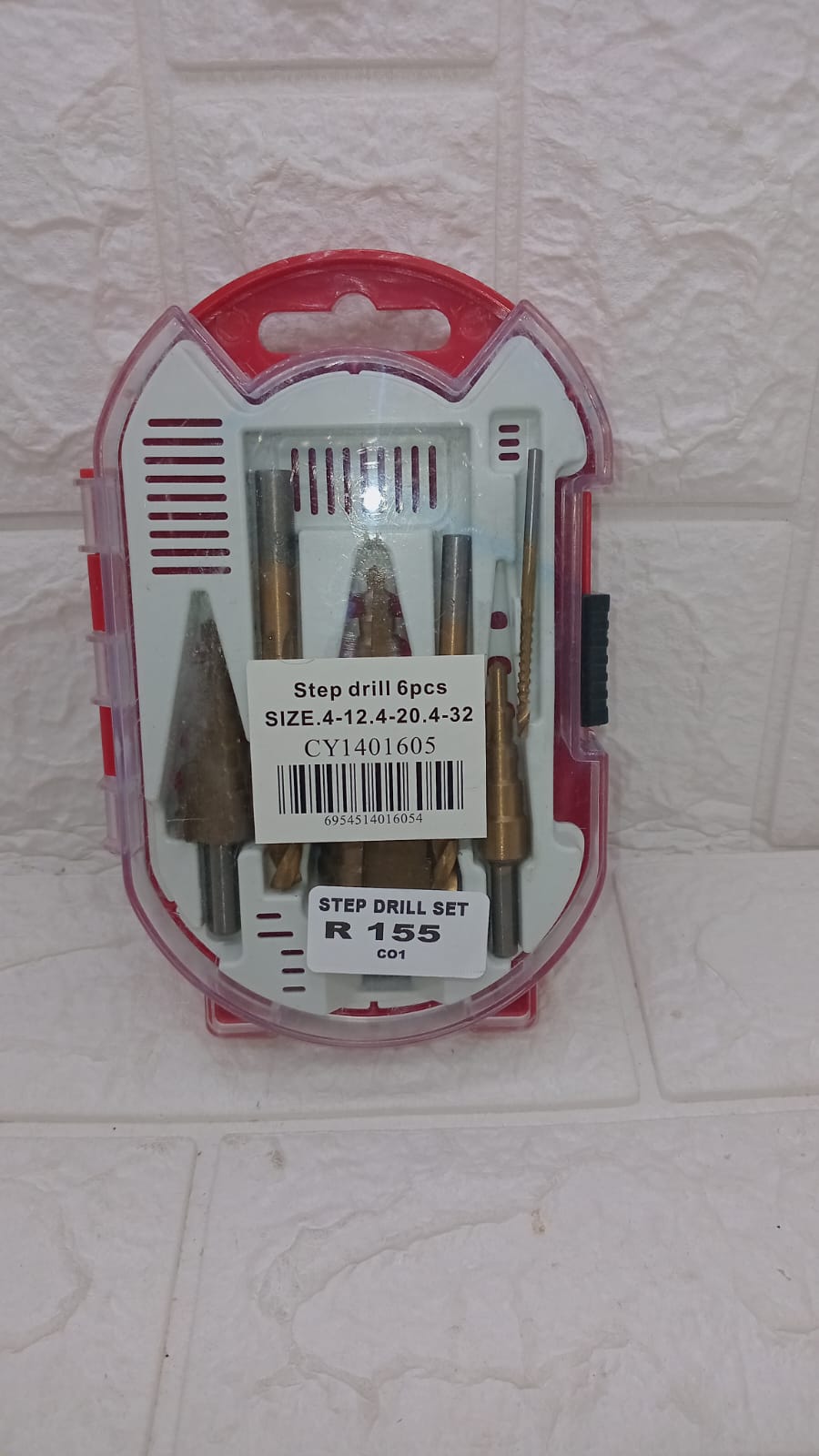 6PCS STEP DRILL SET