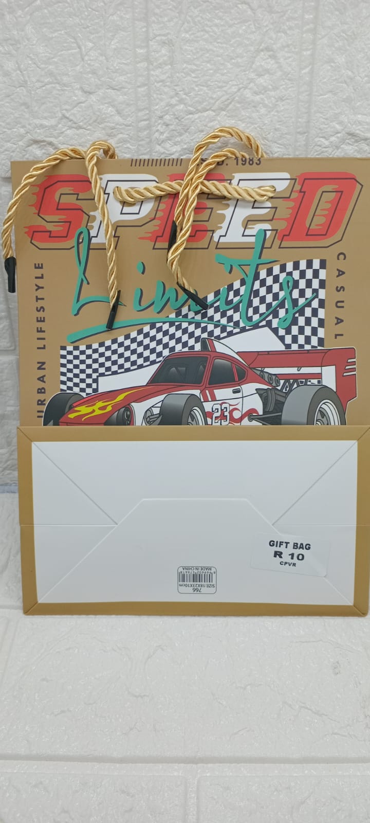 CAR/SPORTY GIFT BAGS