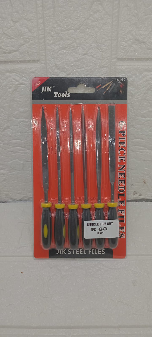 6 PC NEEDLE FILE SET