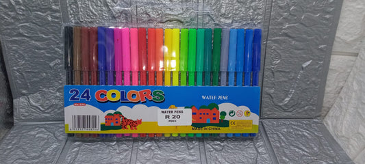 24PC COLOR WATER PENS