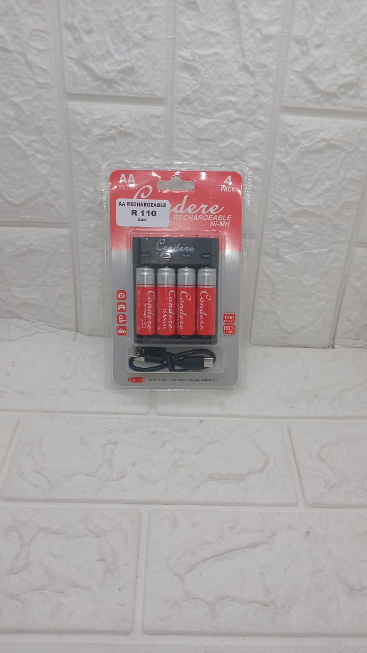 AA RECHARGEABLE BATTERIES