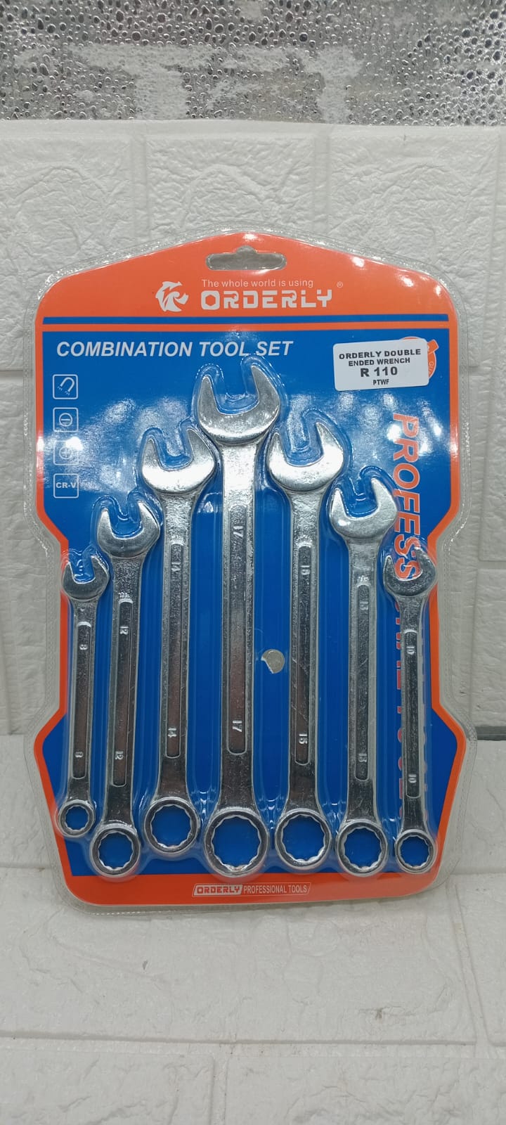 7PC  DOUBLE ENDED WRENCH