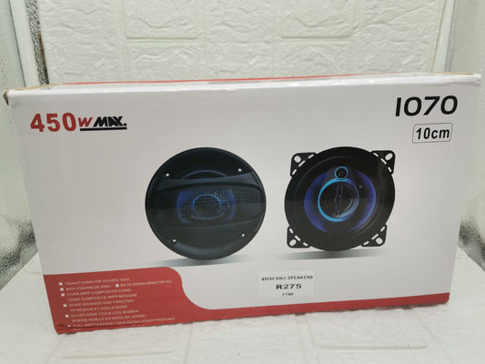 450W  10CM CAR SPEAKERS 1070
