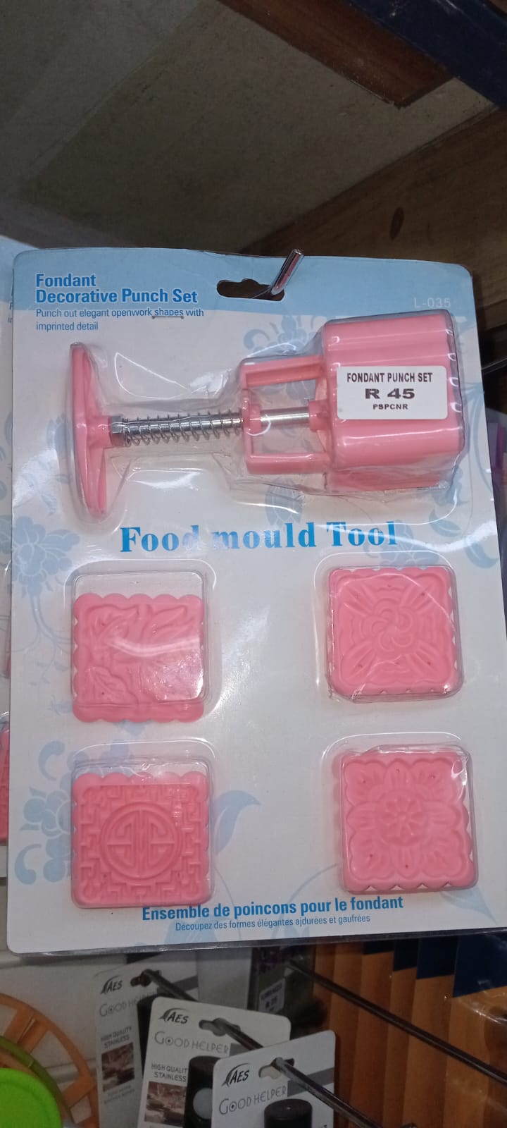 FONDANT DECORATIVE PUNCH SET