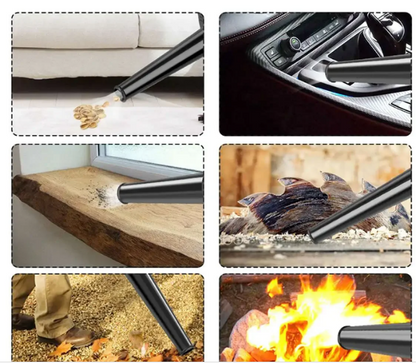 LITHIUM LEAF BLOWER WITH CHARGER AND CATCHER BAG