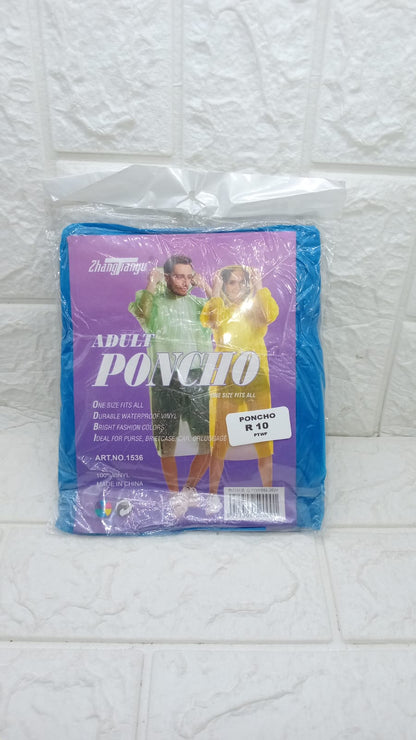 ADULT WATERPROOF PONCHOS