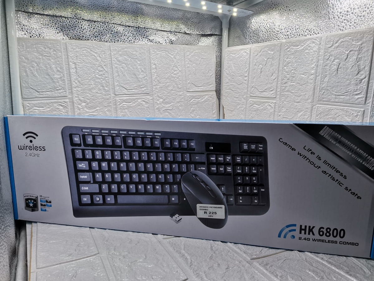 Sa Keyboard&e WIRELESS KEYBOARD COMBO – SA Liquidation centre
