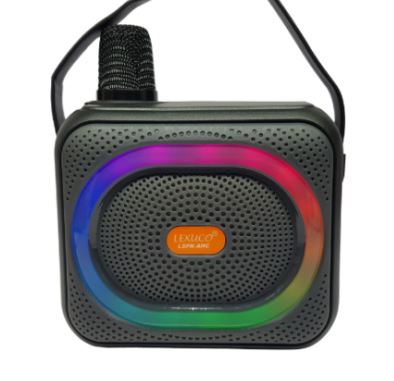 Bluetooth LED Speaker with Wireless Bluetooth Microphone – Lexuco LSPK-AHC
