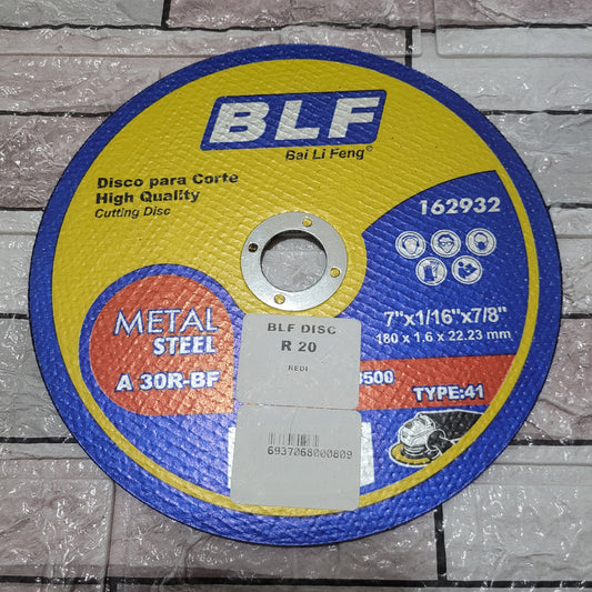 180mm steel cutting disc