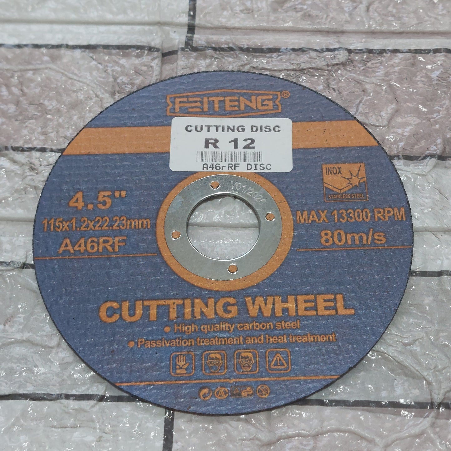 FEITENG 4.5" Cutting Disc for STAINLESS STEEL