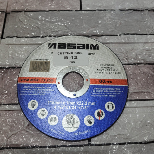 115mm cutting disc