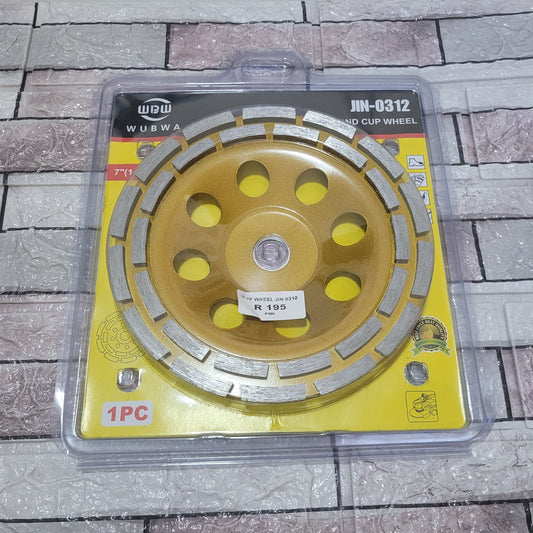 180mm Diamond cup wheel