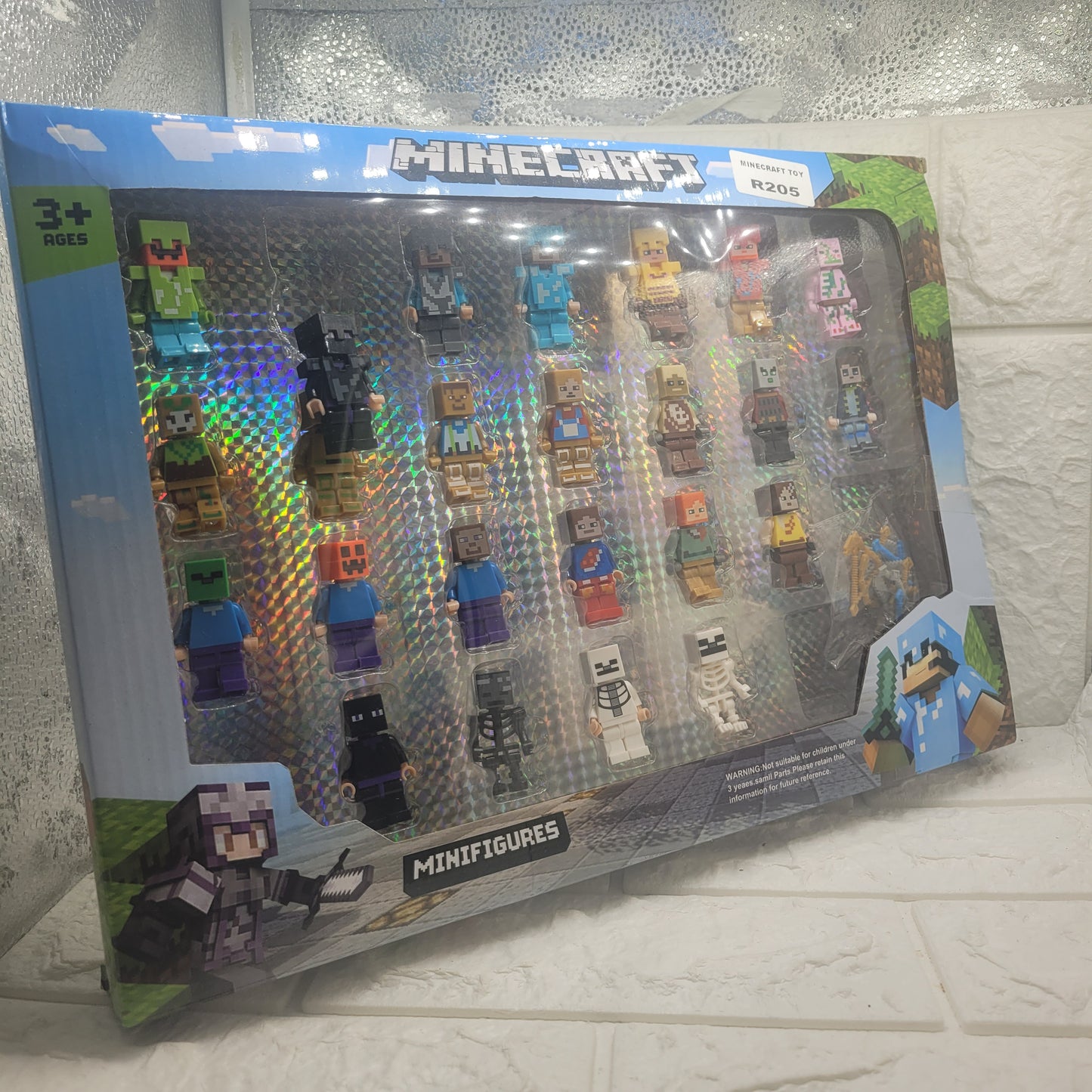 Minecraft minifigure block toys