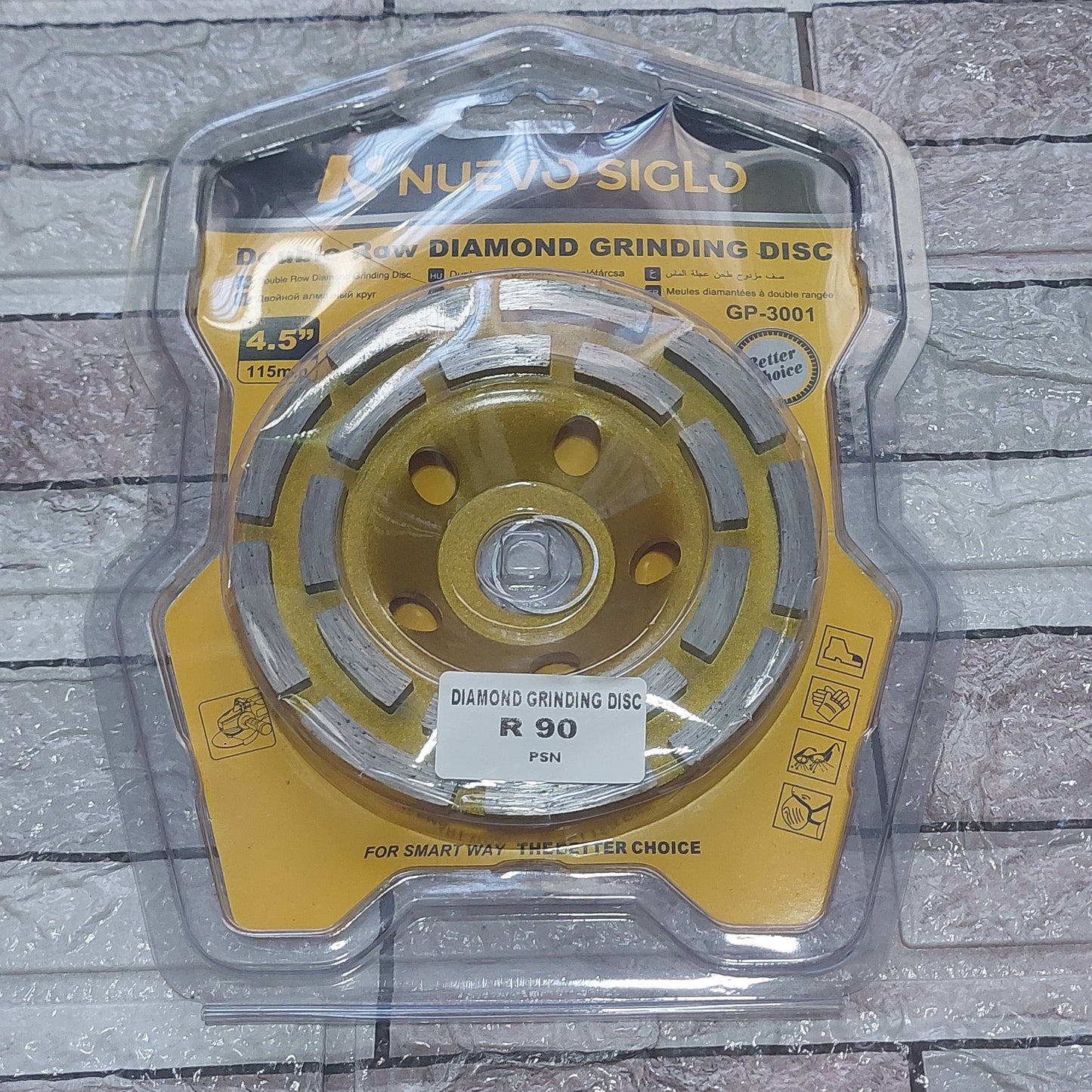 4.5" Double row Diamond Grinding disc