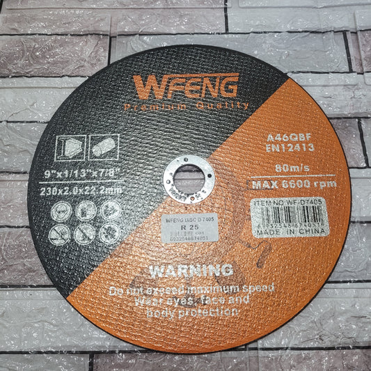 WFENG 230mm metal cutting disc