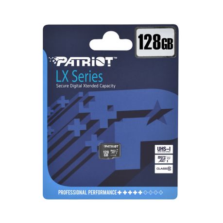 PATRIOT 128GB LX SERIES MICRO SD CARD