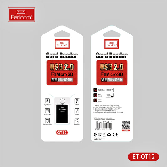 CARD READER EARLDOM USB SD ET-OT12