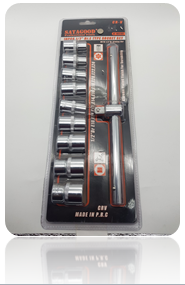 SATAGOODS G10235 10PCS 1/2 Type Socket Set