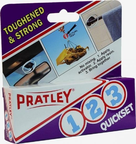 PRATLEY GLUE QUICKSET 123-15ML