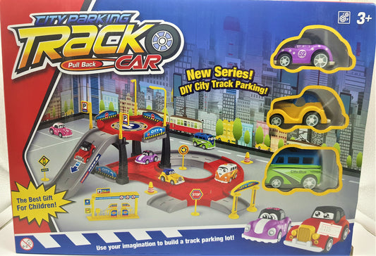 City Parking TRACK Car Set