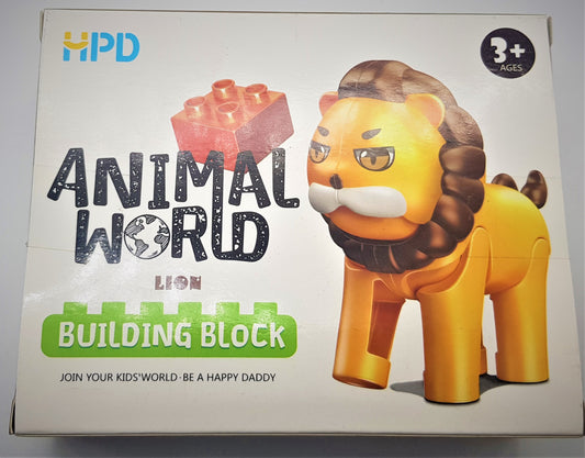 HPD Animal world Building Blocks 3+