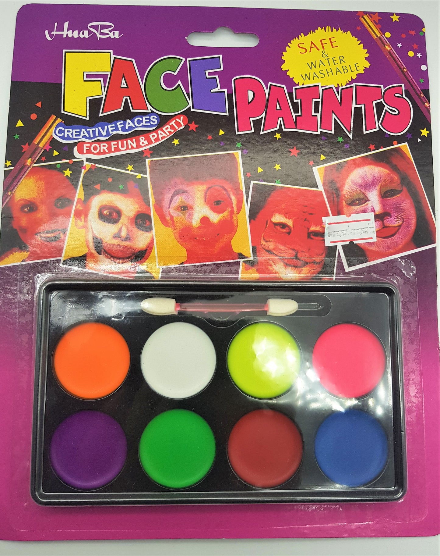 Face Paint Set Kiddies 8Pallete