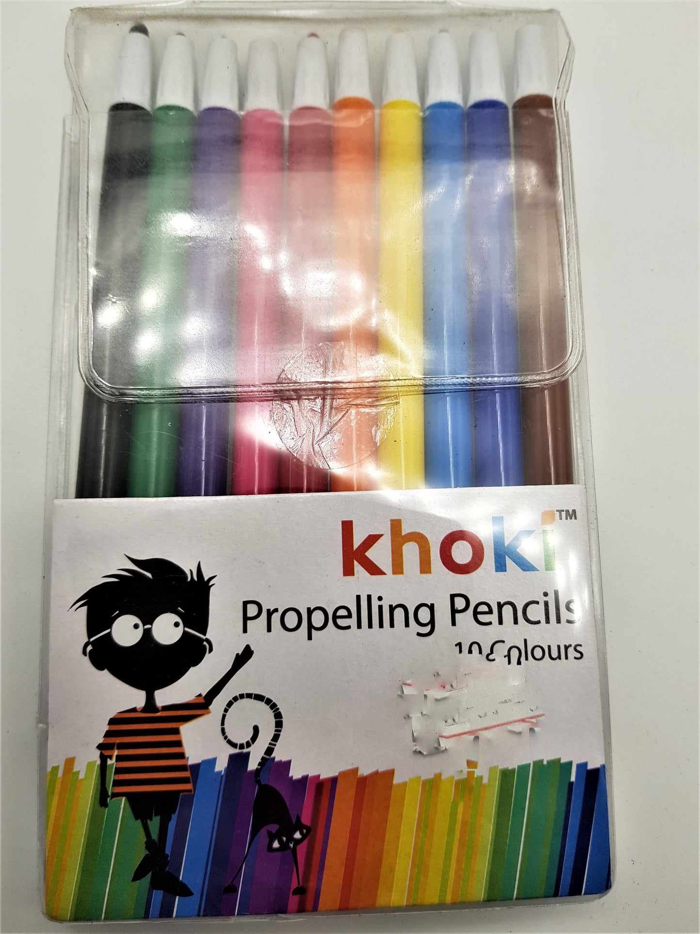 Khoki Propelling Crayons 10PC