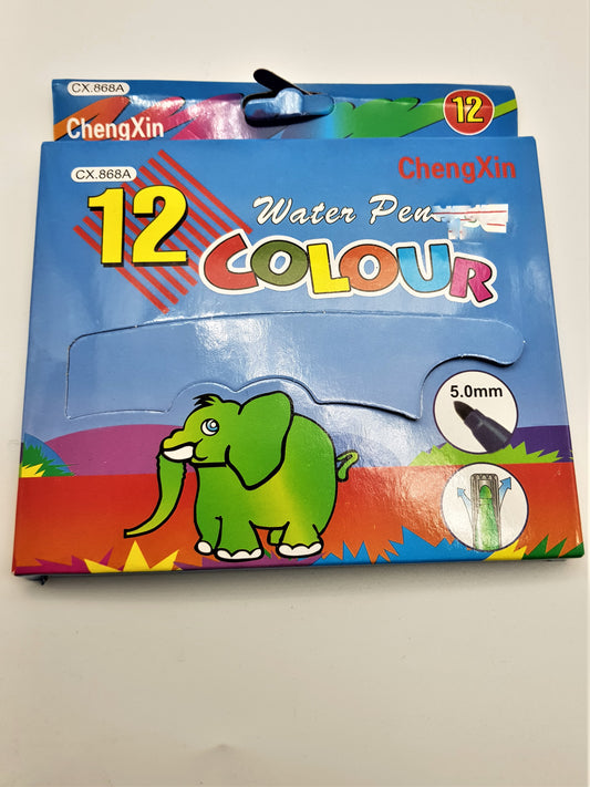 Cheng xin 12 Color Set Water Pencils